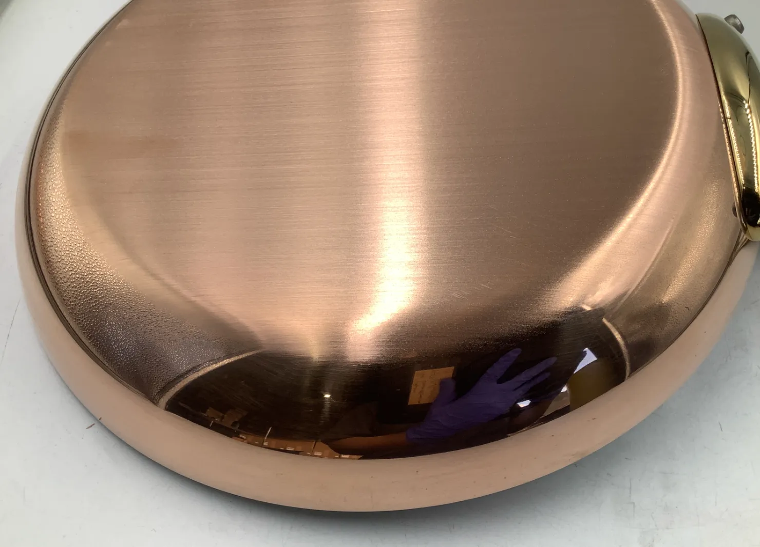 Mauviel M'Heritage M200B stekpanna 26 cm koppar mässing