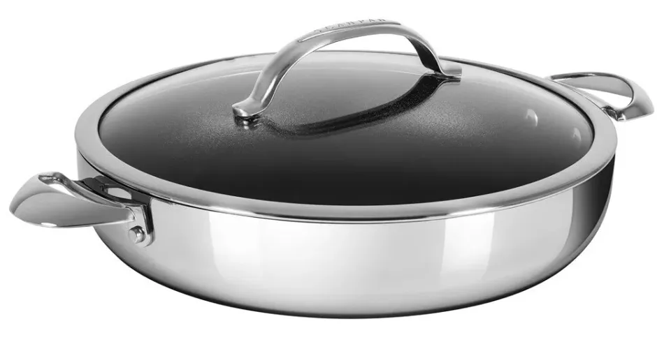 SCANPAN HaptIQ sauterpanna 32 cm 4,8 liter med lock