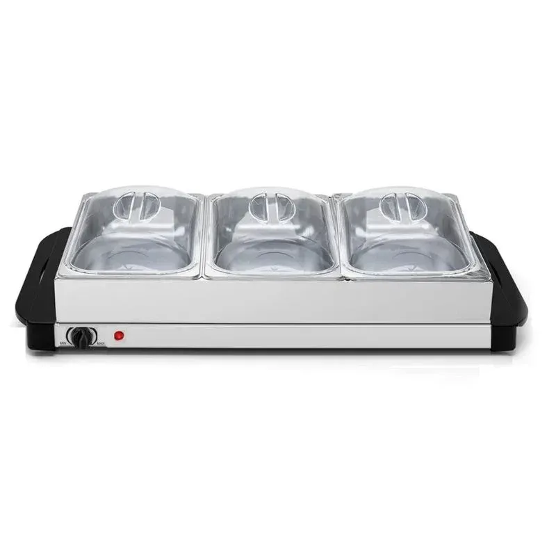 Cheffinger CF-BW300-3 matvärmare 3x1,5 L