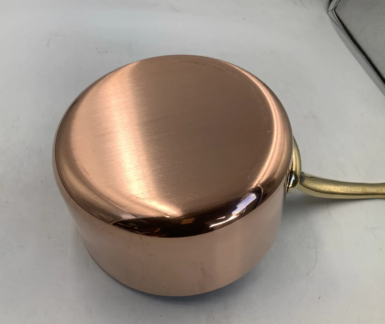 Mauviel M'Heritage M'200 B kastrull med lock 1,7 l koppar