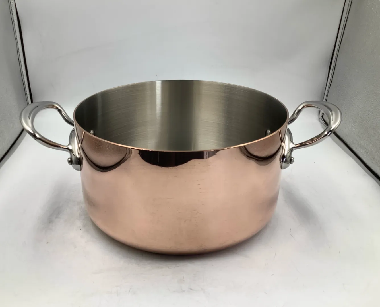Mauviel M'Heritage M150 S gryta koppar 5,3 l med lock