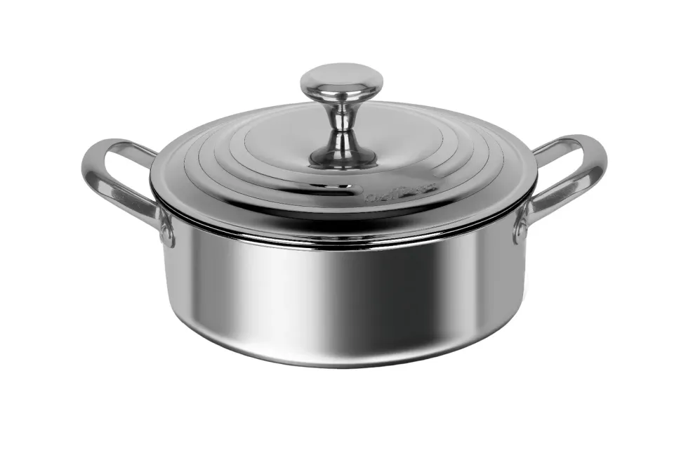 Cheffinger CF-3PLYSC24 traktörpanna 24 cm rostfri