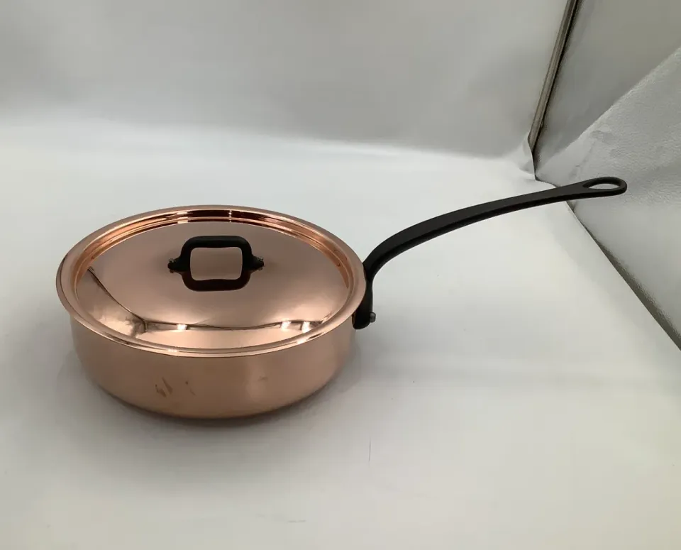 Mauviel M'Heritage 250CI sautepanna koppar 3,1 l lock