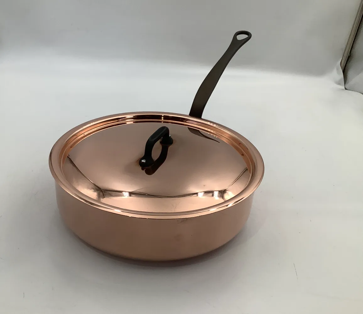 Mauviel M'Héritage 250CI trakterpanna 3,3 qt lock