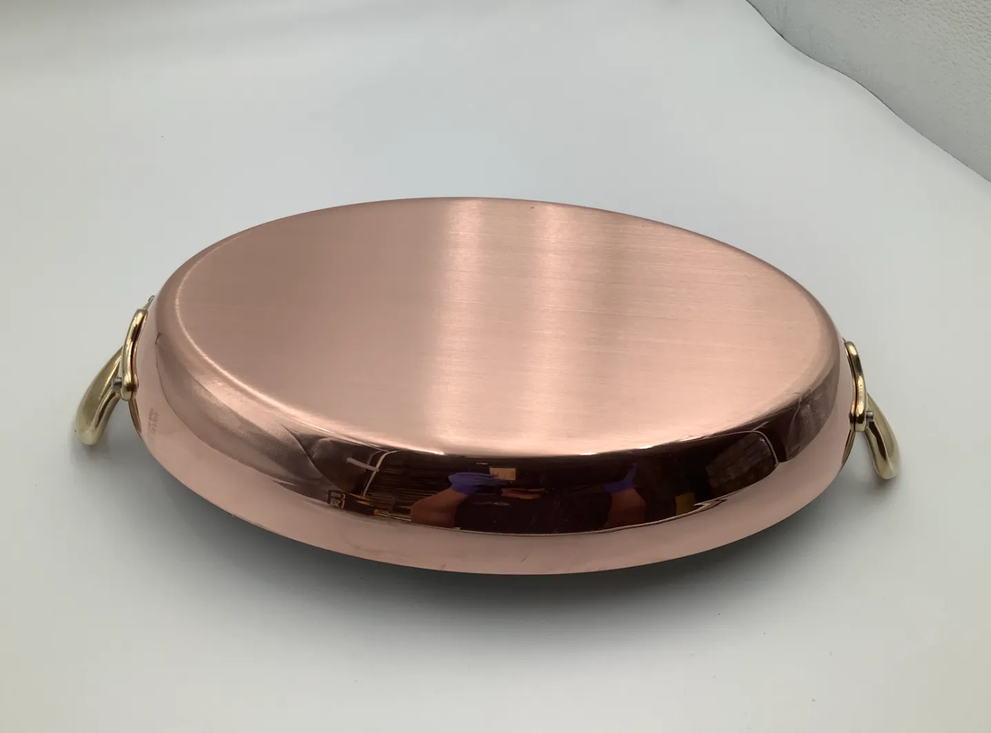Mauviel M'Heritage M150B gratängform koppar oval 30 cm