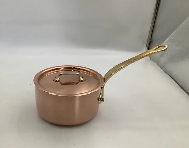 Mauviel M'Heritage M200B kastrull koppar 1,7 L med lock