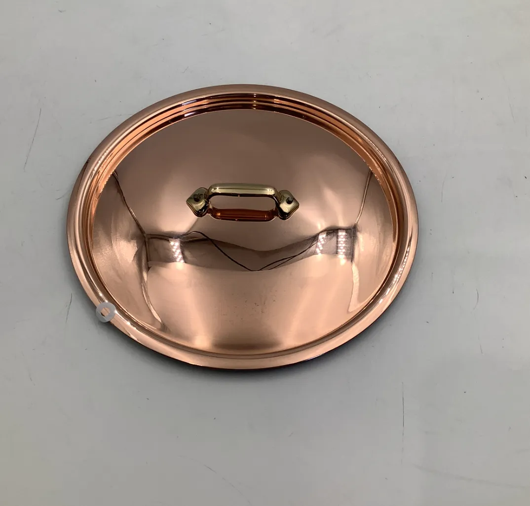 Mauviel M'Héritage M'200 B sauteuse koppar 3,3 qt mässing