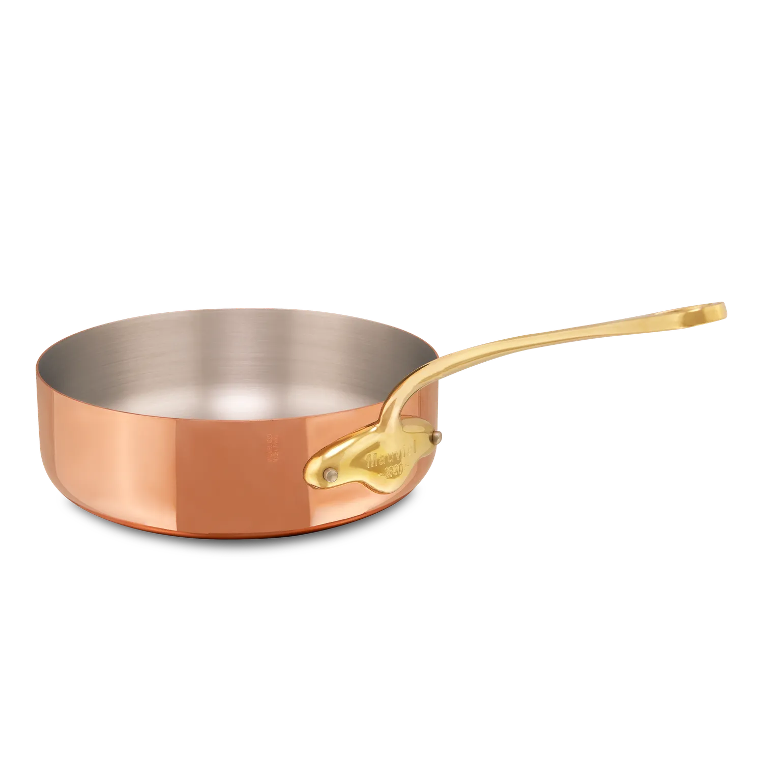 Mauviel M'Heritage M'150 B sauteuse 1,8 l mässing