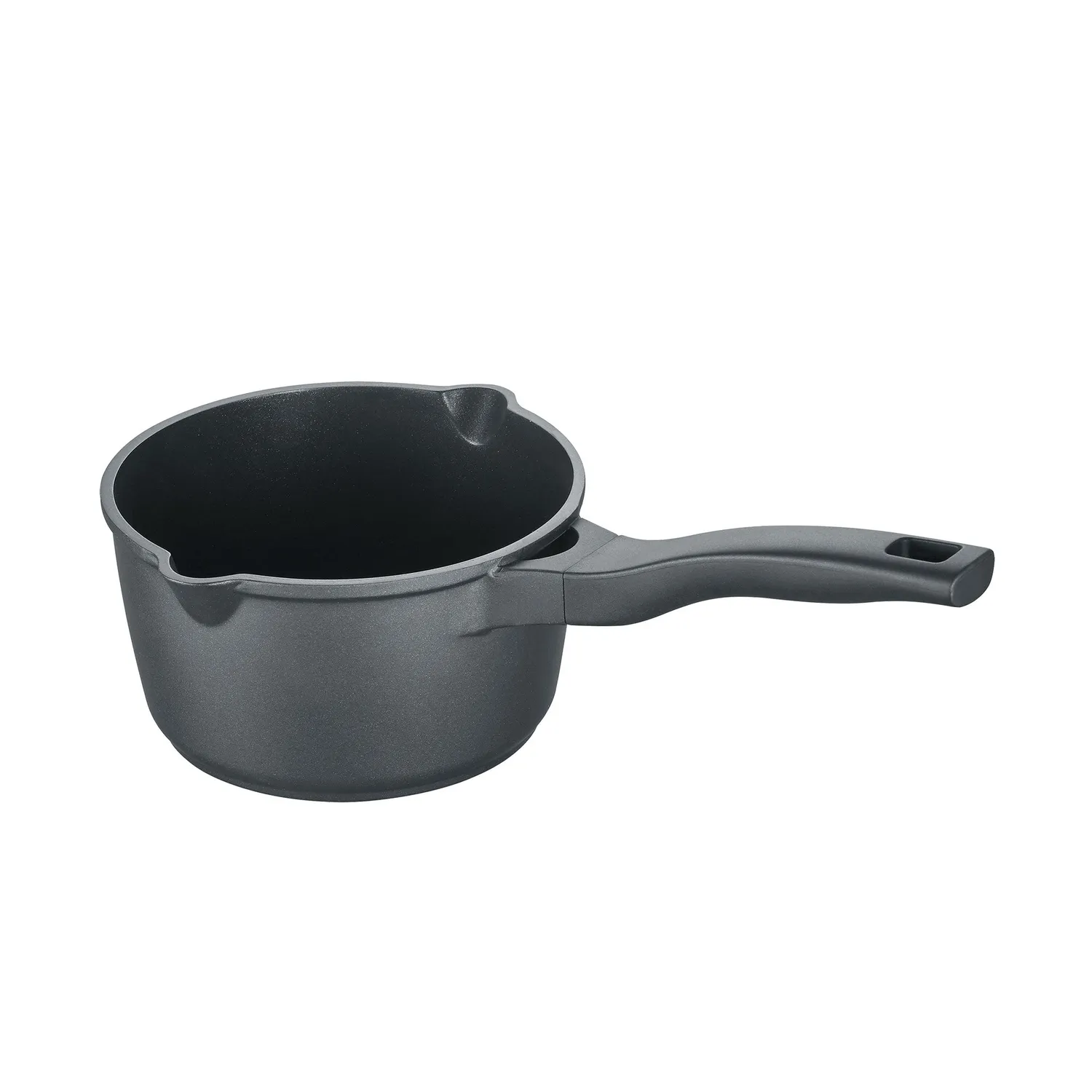 Berndes Vienna kastrull med glaslock 16 cm svart nonstick
