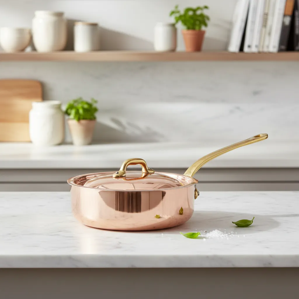 Mauviel M'Heritage M'150 B sauteuse med lock 0,9 l