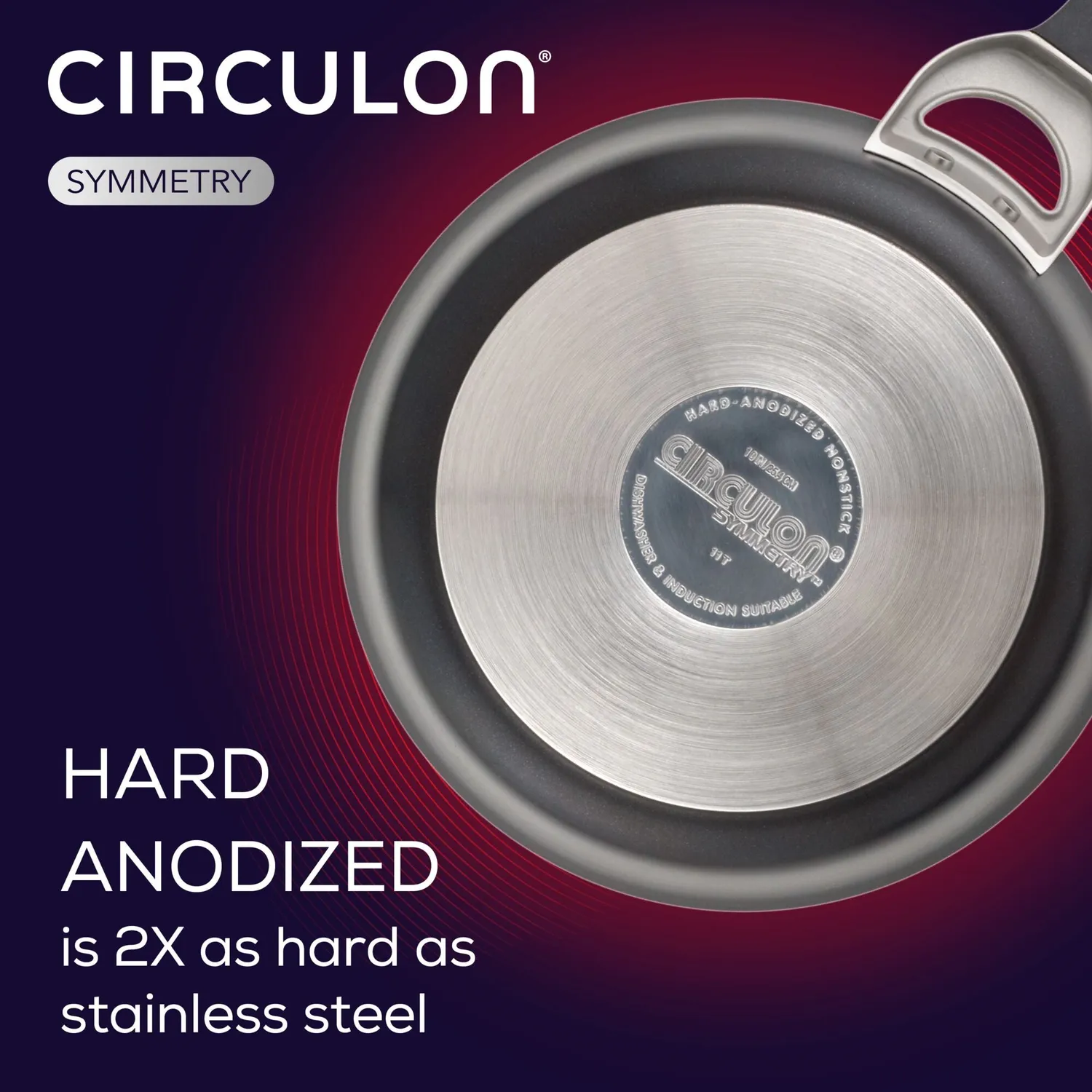 Circulon Symmetry 14-Inch wokpanna choklad induktion