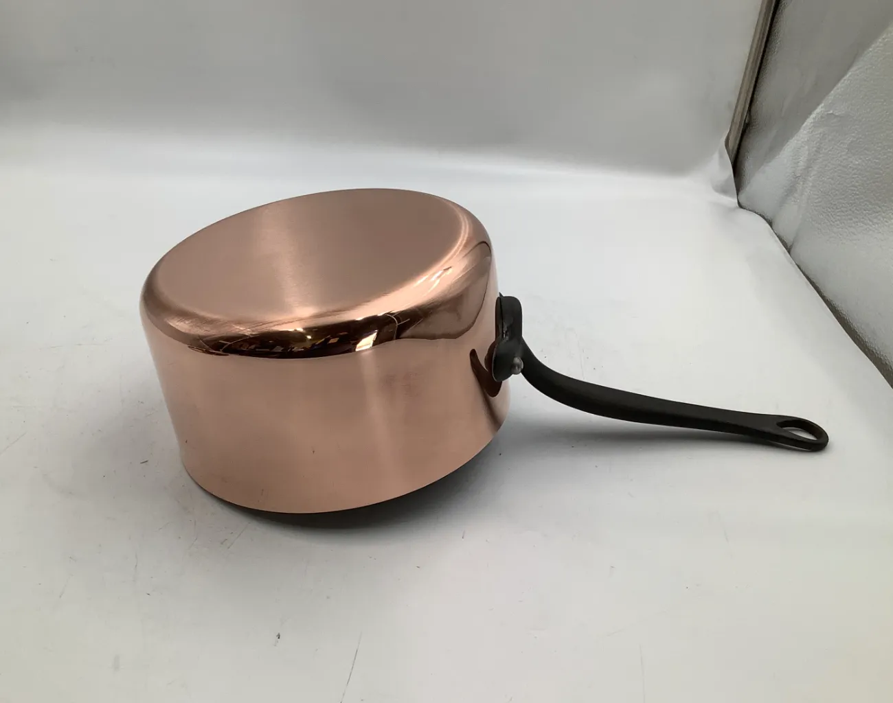 Mauviel M'Héritage M'250C kastrull koppar 2,5 l med lock