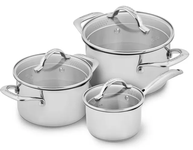 Scanpan STS grytset 3 delar rostfritt stål