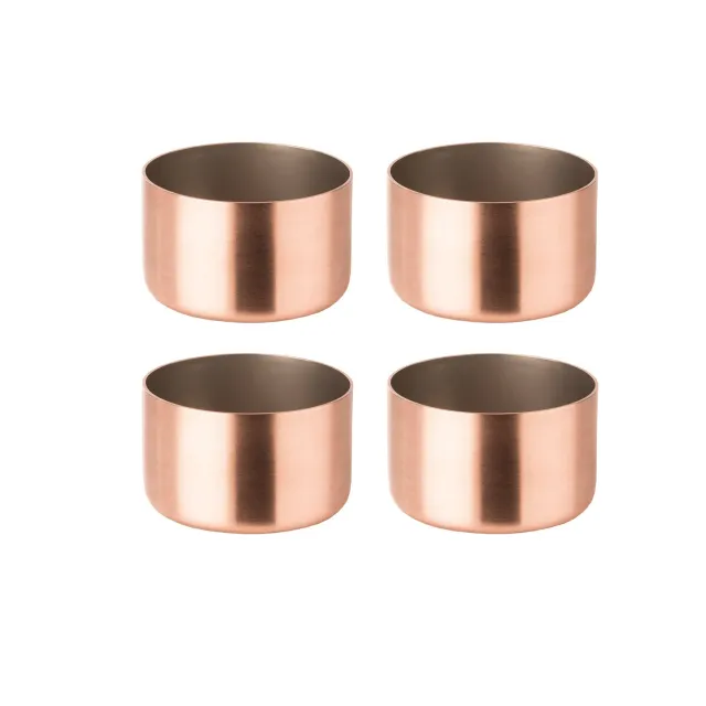 Mauviel M'Passion suffléform koppar 4-pack 8 cm