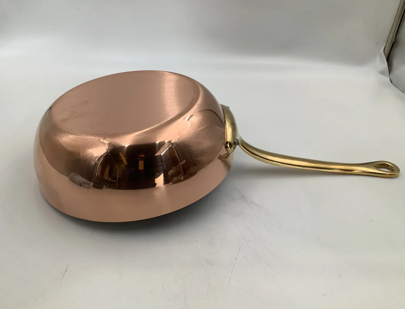 Mauviel M'Héritage M'200 B kockpanna koppar lock 3,4 l