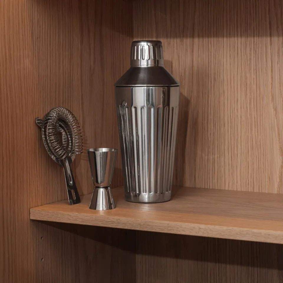Vargen & Thor Glima cocktailset polerat stål 3-delar