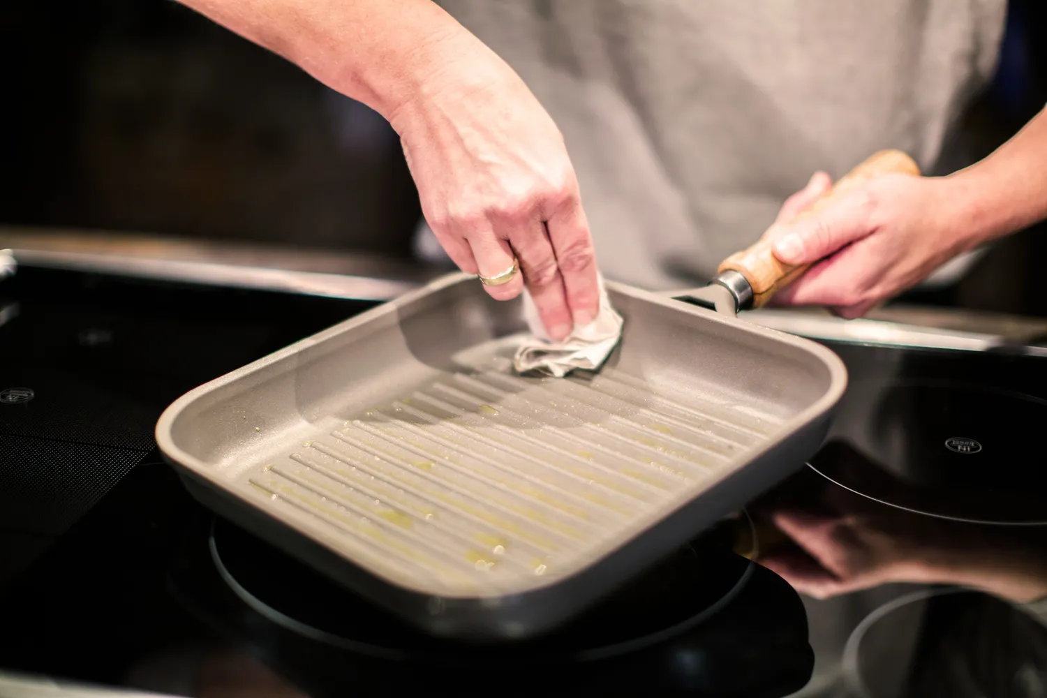 Berndes Bonanza grillpanna 28 cm gjuten aluminium