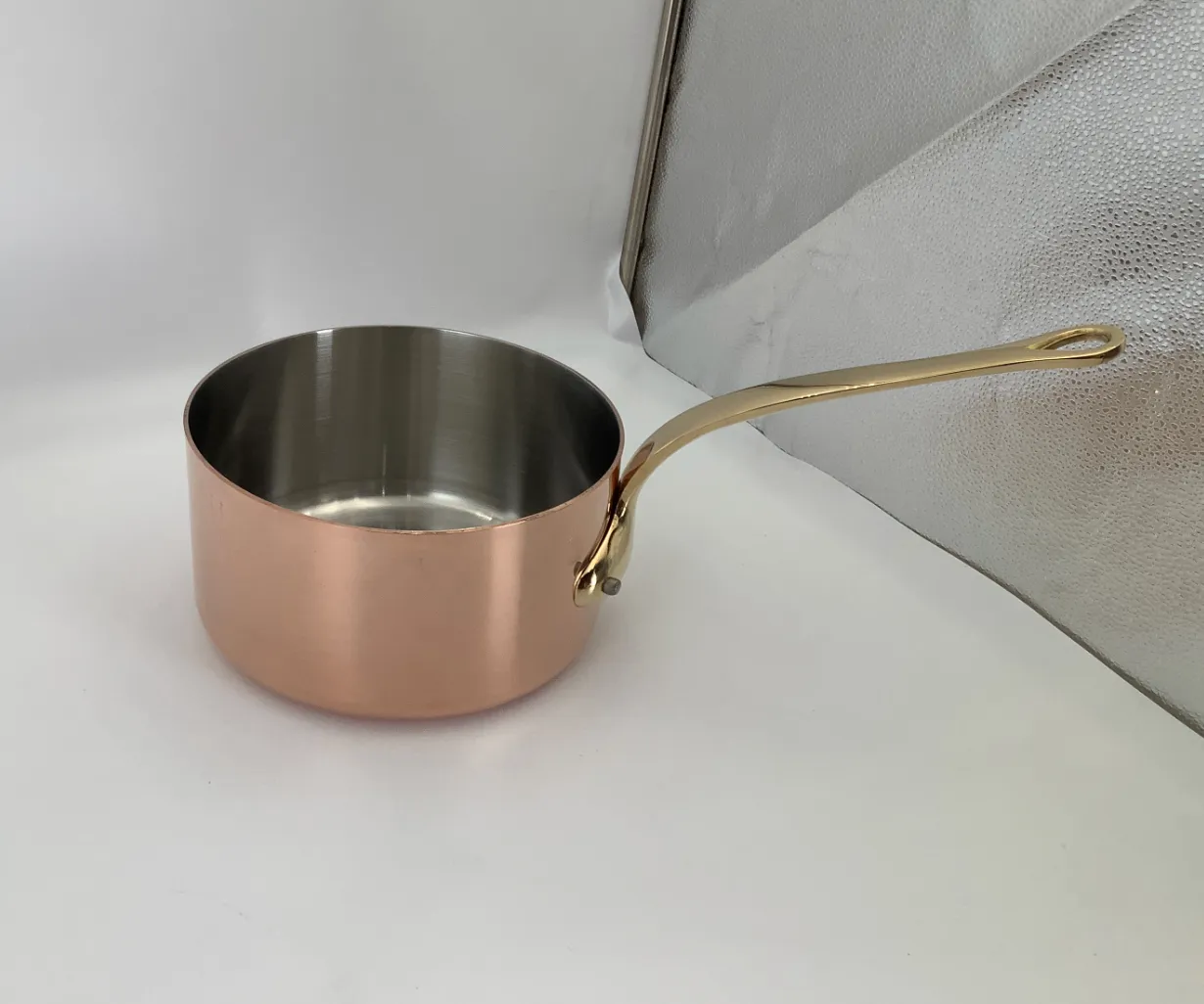 Mauviel M'Héritage M'200 B kastrull med lock 3,1 L koppar