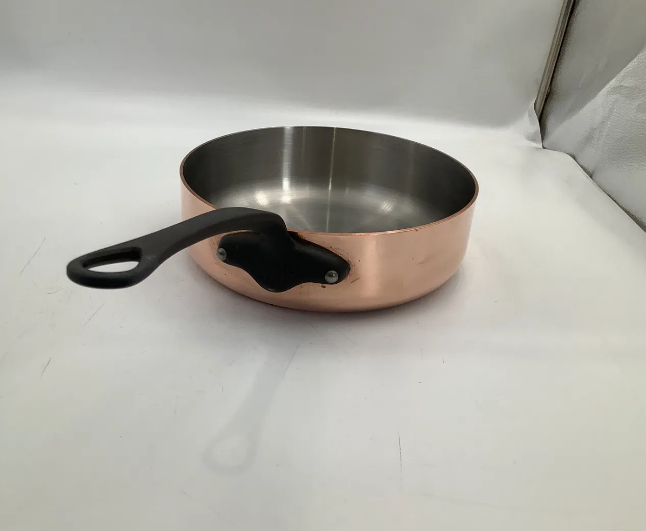 Mauviel M'Héritage 250CI sautépanna koppar 3,1 l med lock
