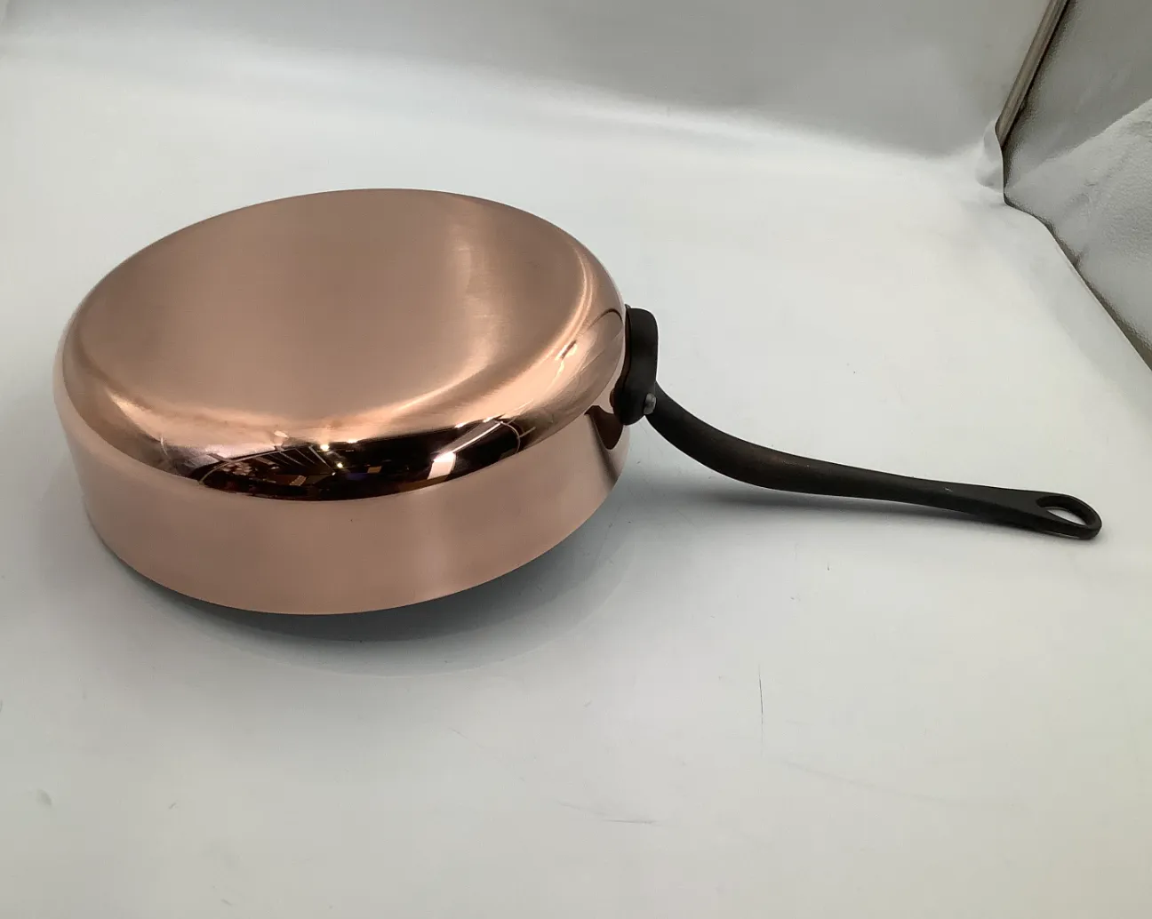 Mauviel M’Heritage 250 CI sautépanna med lock 3,1 l koppar