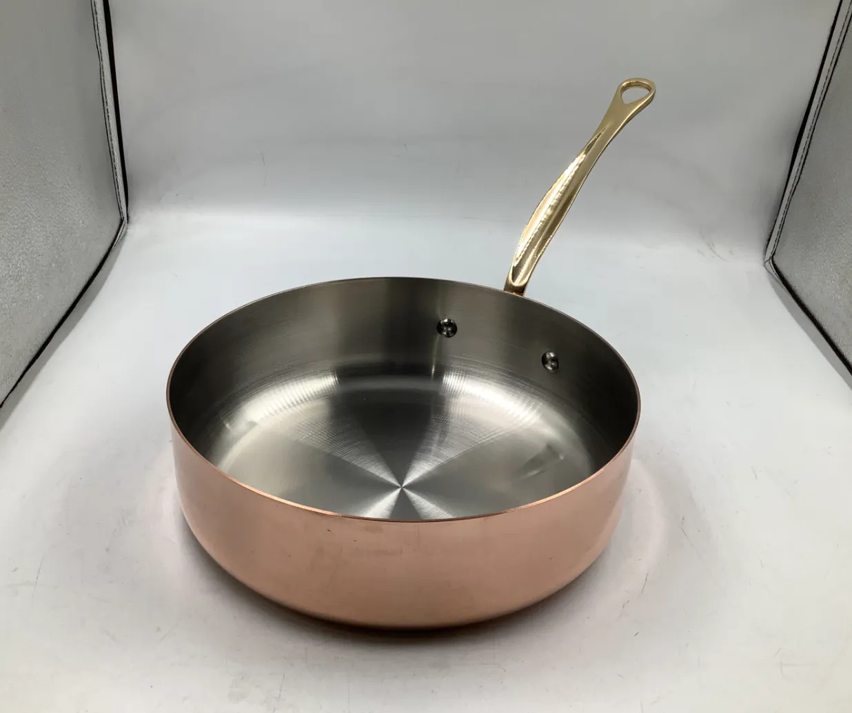 Mauviel M'Héritage M'150 B sautépanna 3,1 liter mässing