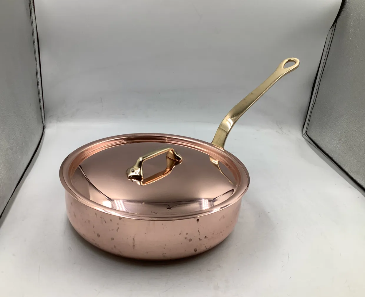 Mauviel M'Heritage M'200 B sautépanna 3,3 Qt mässing