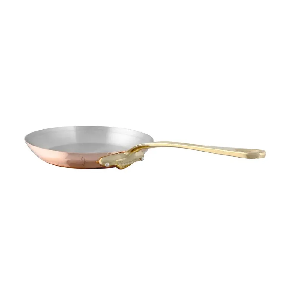 Mauviel M'Heritage M150B stekpanna koppar mässing