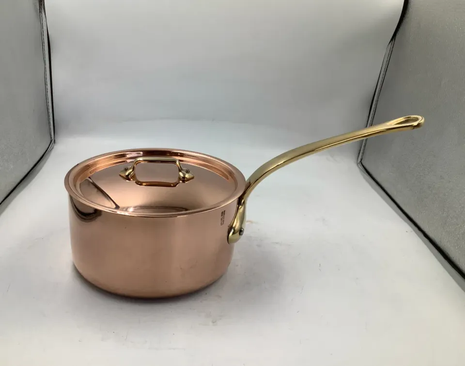 Mauviel M'Héritage M'200 B kastrull 2,5 l mässing