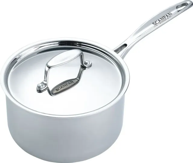 Scanpan Fusion 5 kastrull 1,3 L 14 cm rostfri med lock
