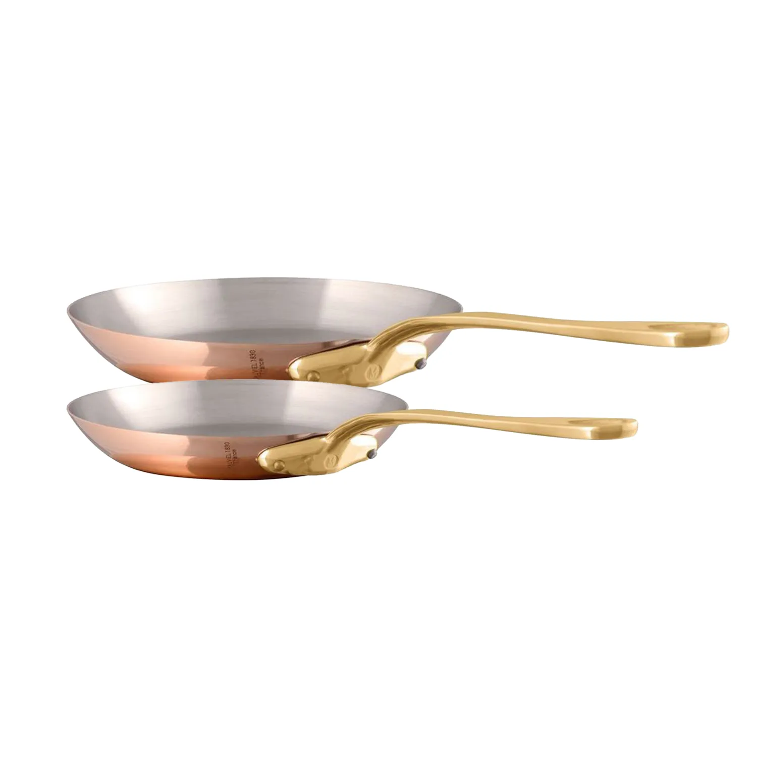 Mauviel M’Heritage M250 B stekpannor koppar 2-pack 20+26 cm