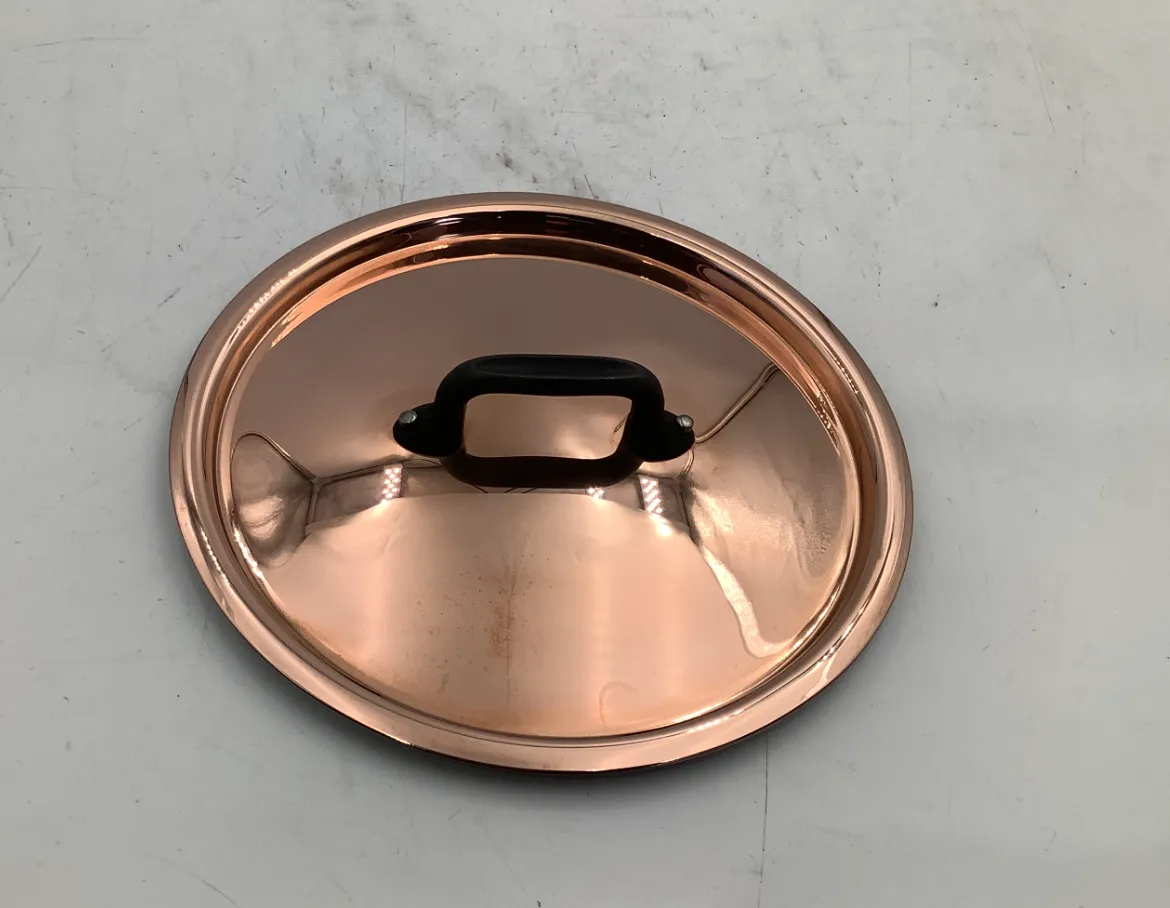 Mauviel M'Héritage M'250C kastrull med lock 2,5 L koppar