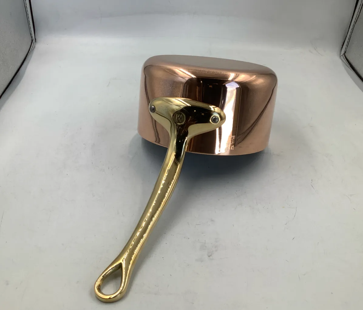 Mauviel M'Heritage M'200 B kastrull med lock 1,7 l koppar