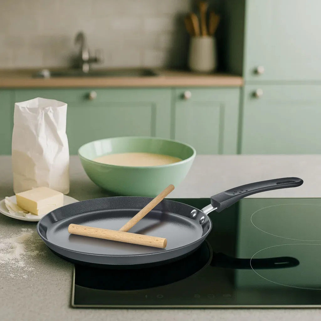 Berndes crêpepanna 24 cm aluminium med smetfördelare PFAS-fri