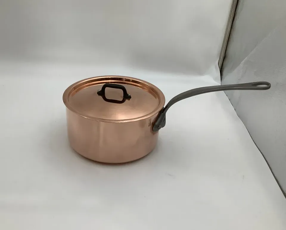 Mauviel M'Heritage kastrull koppar 19 cm gjutjärn