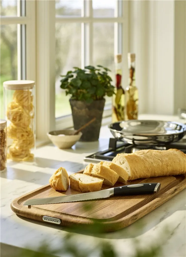 Scanpan Classic brödkniv 20 cm dubbelslipad