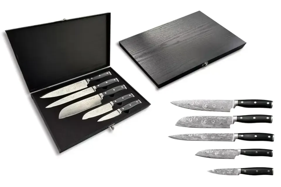 Cheffinger CF-DAMA01 kockkniv damaskus