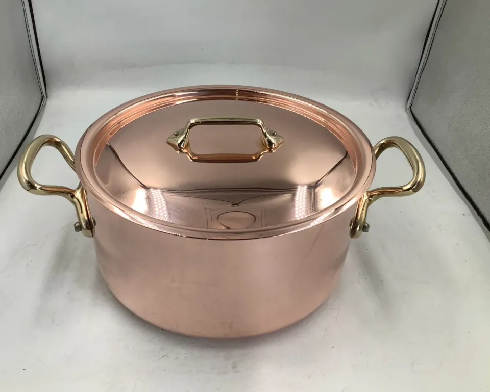 Mauviel M'Héritage M'200 B koppargryta 5,8 l mässing