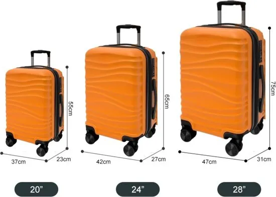 Cheffinger CF-ABS04 förvaringslåda orange
