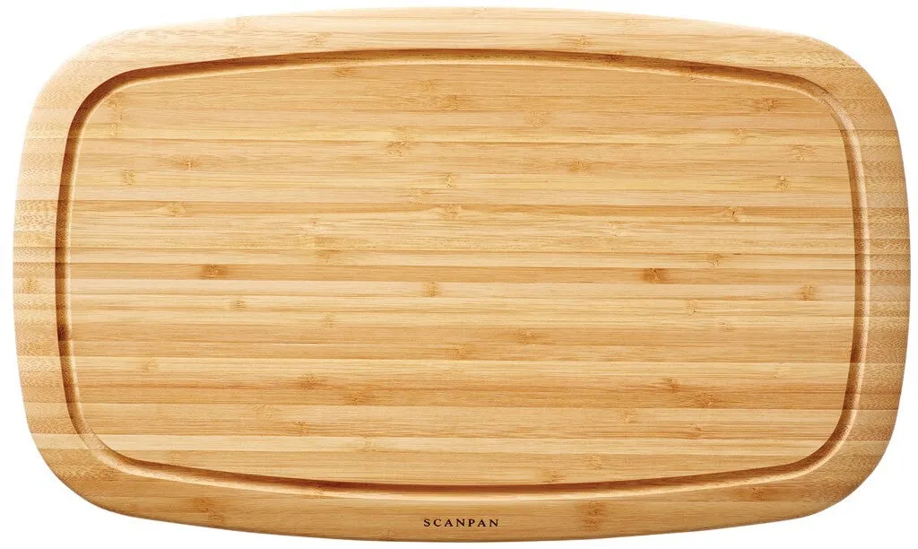 Scanpan skärbräda bambu med saftränna
