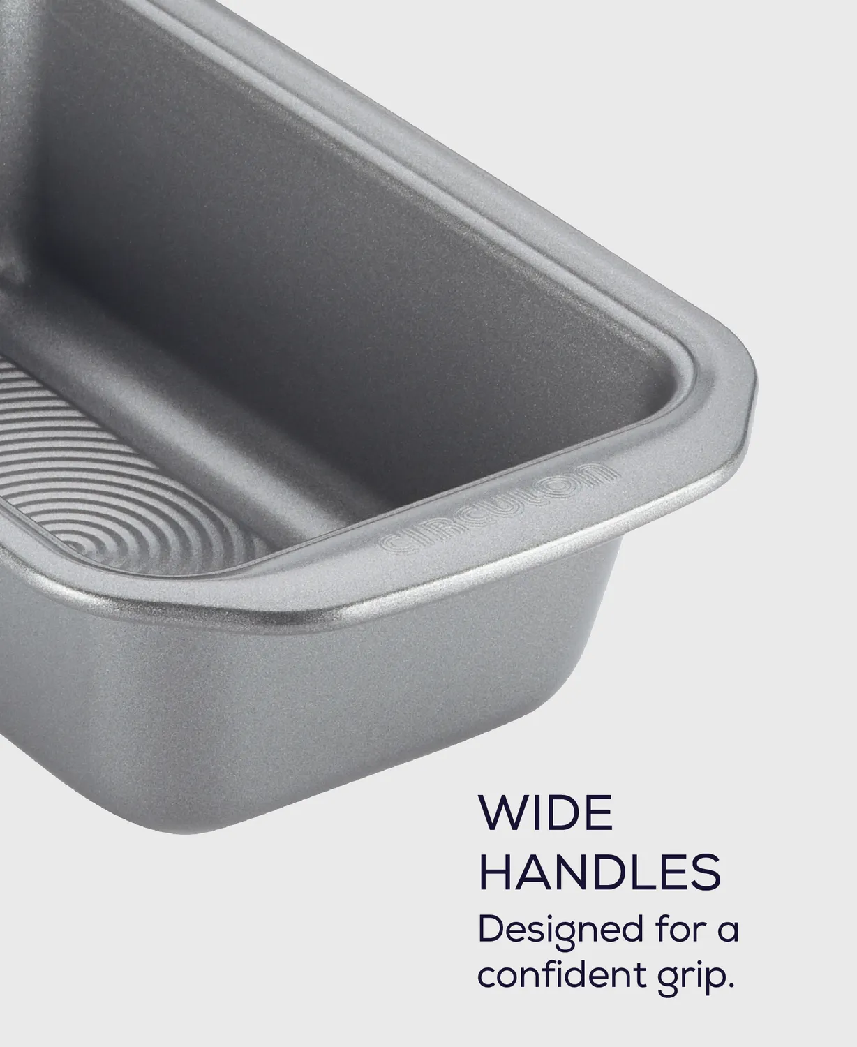 Circulon brödform 9x5 tum 4-pack silver