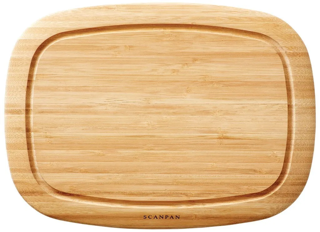 Scanpan skärbräda bambu med saftränna