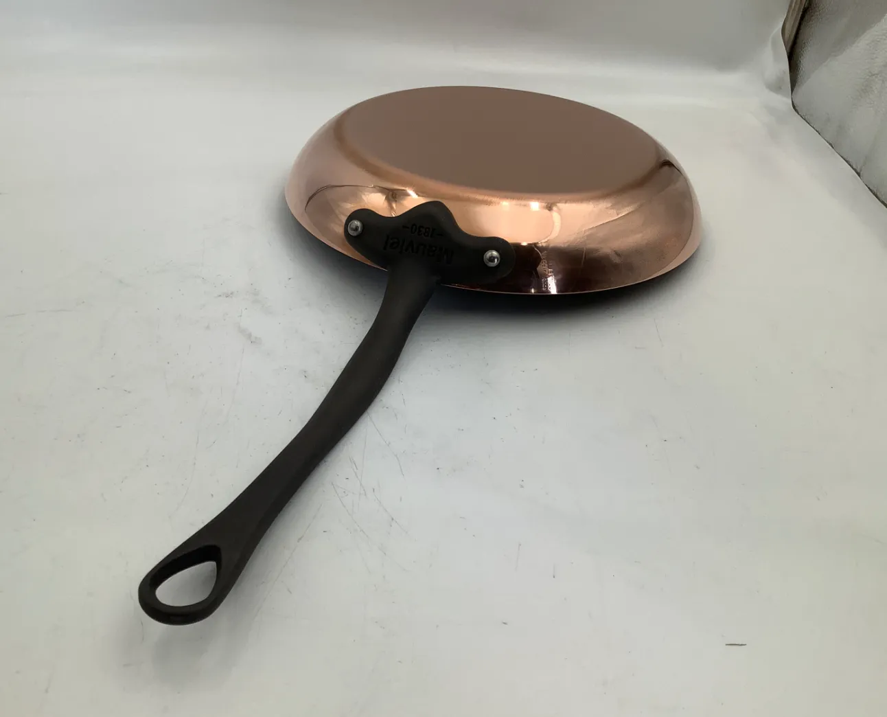Mauviel M'Héritage 250CI stekpanna koppar 26 cm nyskick