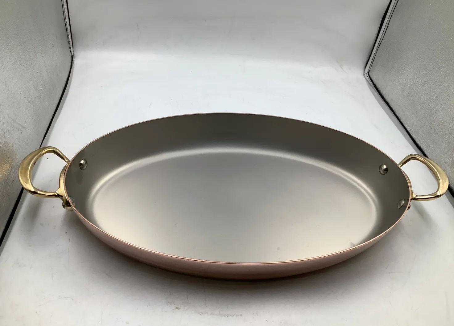 Mauviel M'Heritage M'150 B gratängform koppar oval 40 cm