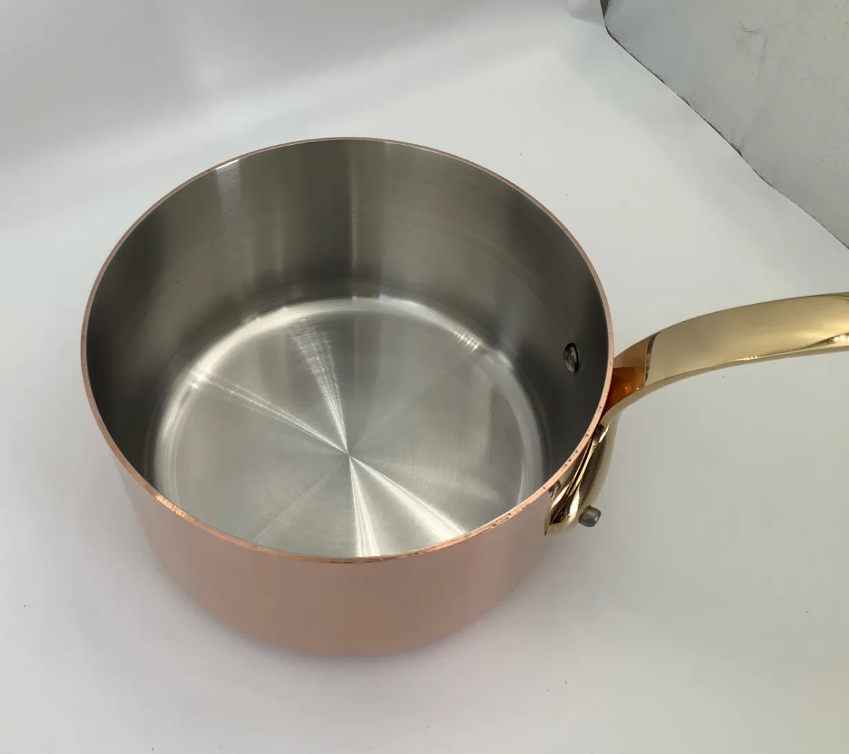 Mauviel M'Héritage M'200 B kastrull med lock 3,1 L koppar