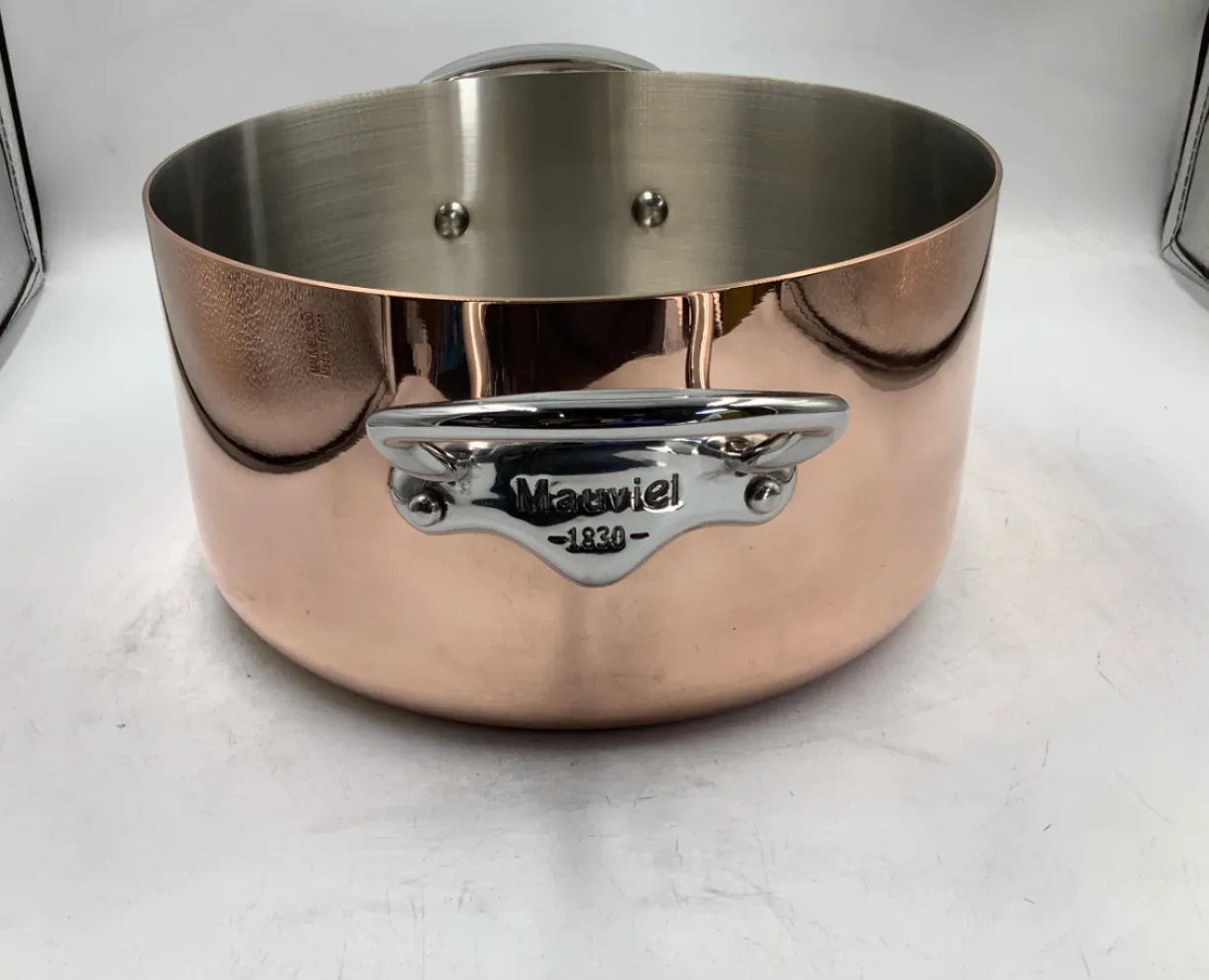 Mauviel M'Heritage M150 S gryta koppar 5,3 l med lock