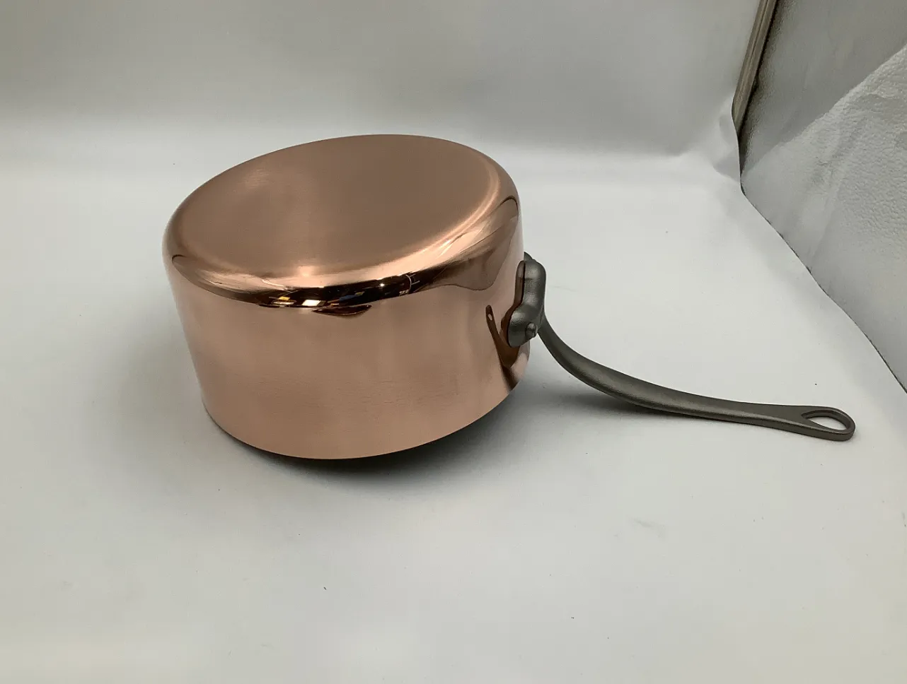 Mauviel M'Heritage kastrull koppar 19 cm gjutjärn
