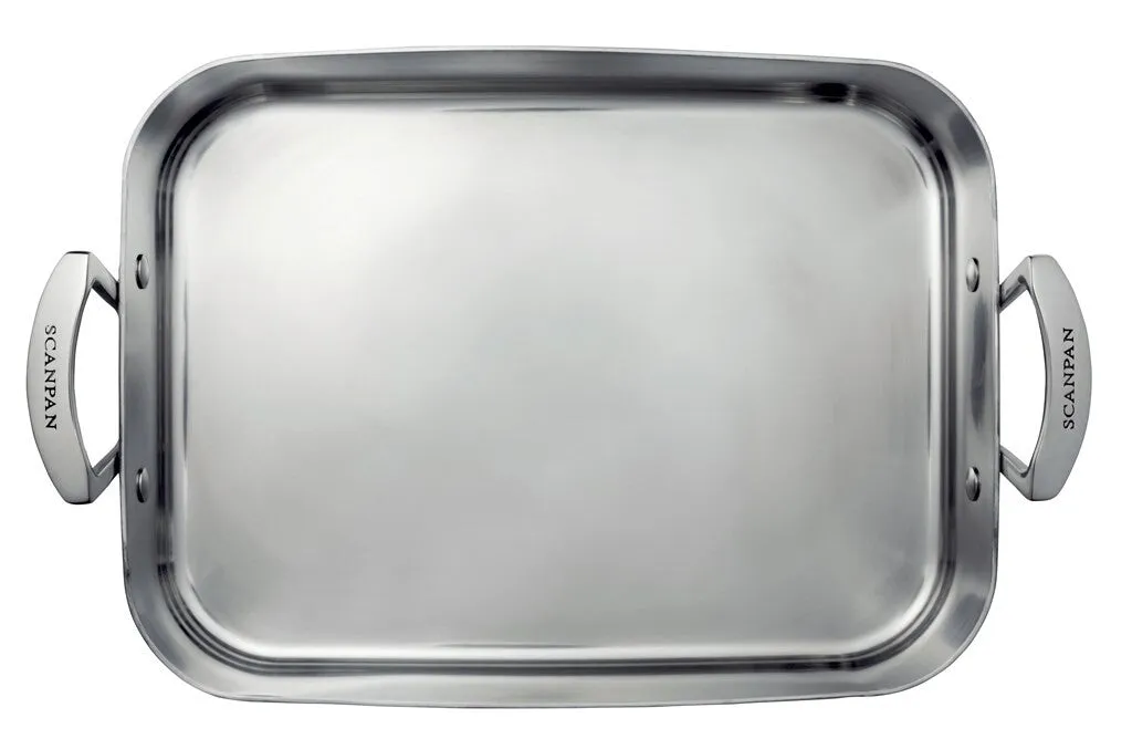 Scanpan Fusion 5 bradepande 35x24 cm stål