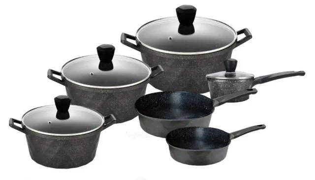 Cheffinger CF-DIAC12 gryta 12 L marmor