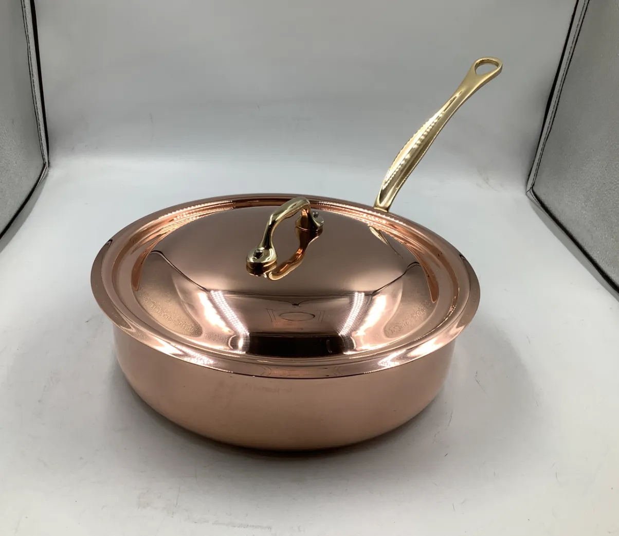 Mauviel M'Héritage M'150 B sautépanna 3,1 liter mässing