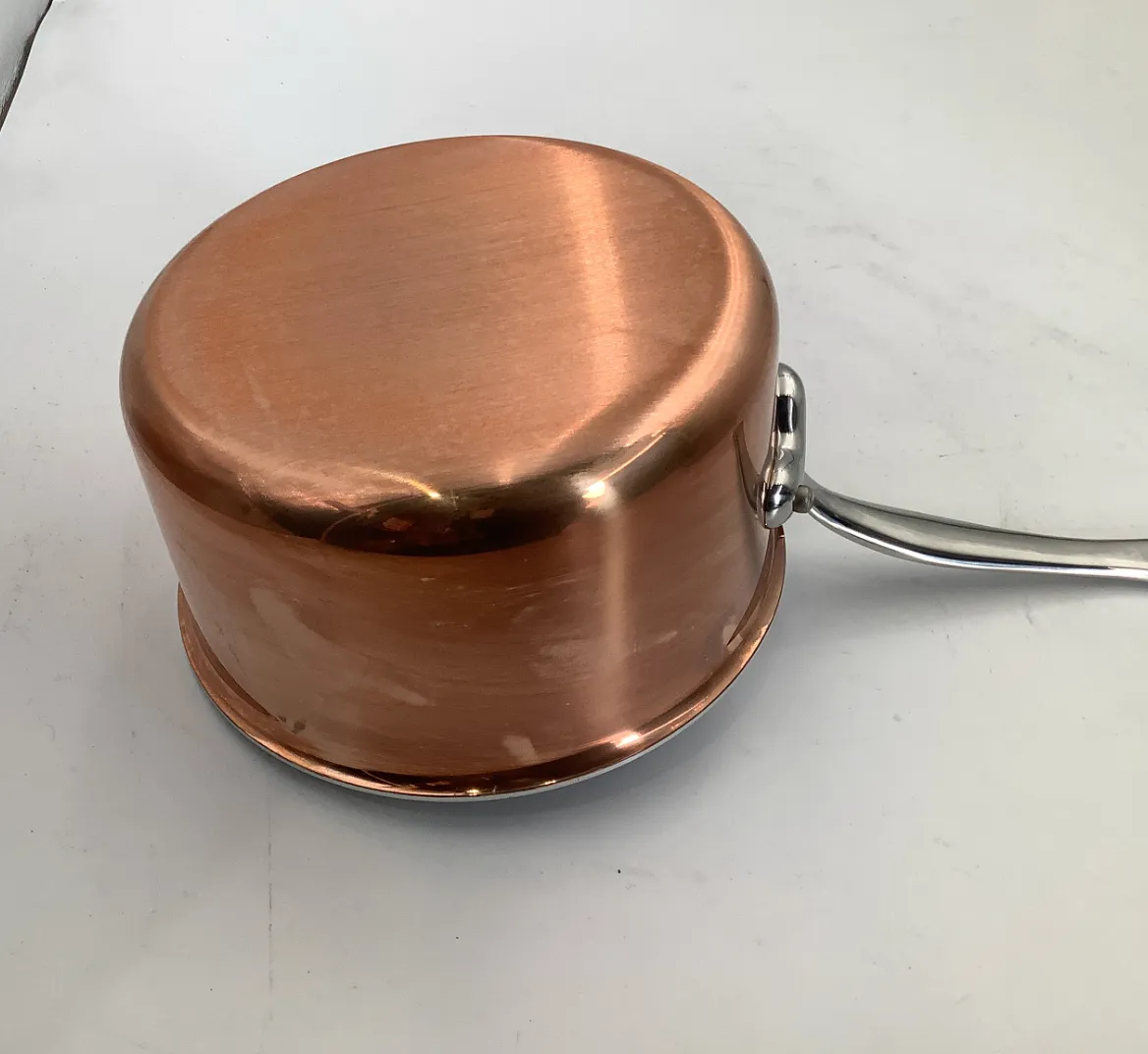 Mauviel M'Triply S kastrull 2,6 qt koppar